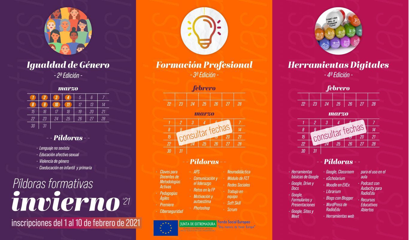 Infografa Pldoras Invierno 2021