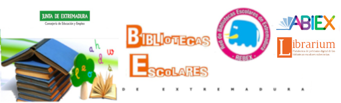 Logo Bibliotecas Escolares de Extremadura