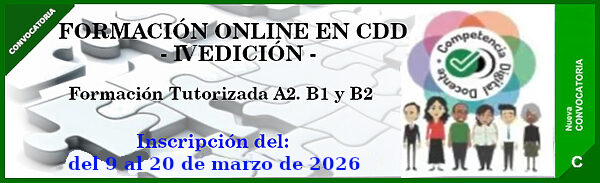 Formación online en CDD Edición IV.